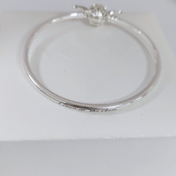 Pandora Moments Harry Potter, Golden Snitch Clasp Bangle Bracelet S925 Silver - Picture 6 of 6